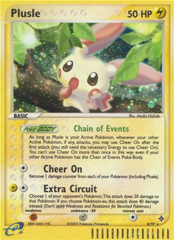 Plusle — Dragon #8 (Pokémon TCG card)