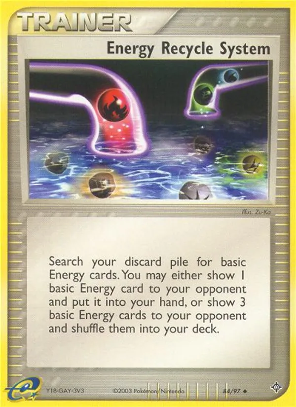 Energy Recycle System — Dragon #84 (Pokémon TCG card)