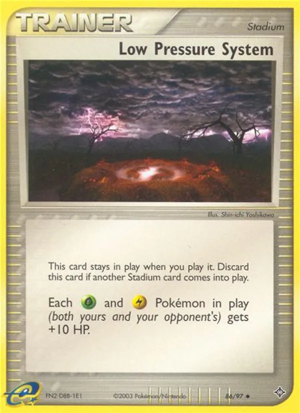 Low Pressure System — Dragon #86 (Pokémon TCG card)