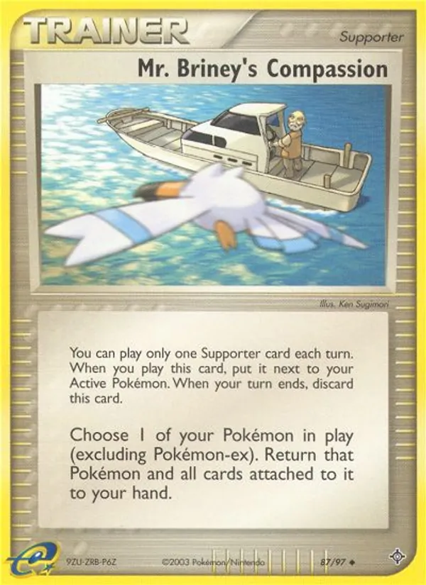 Mr. Briney's Compassion — Dragon #87 (Pokémon TCG card)