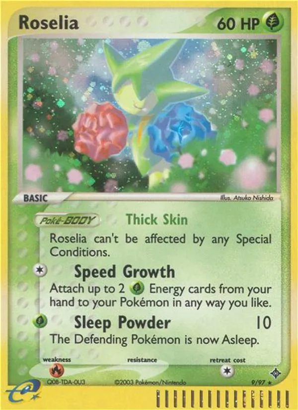 Roselia — Dragon #9 (Pokémon TCG card)