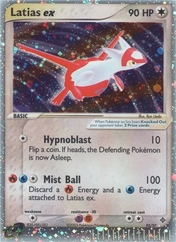 Latias ex — Dragon #93 (Pokémon TCG card)