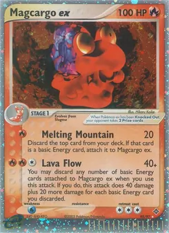 Magcargo ex (Dragon #95)