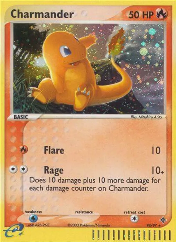 Charmander — Dragon #98 (Pokémon TCG card)