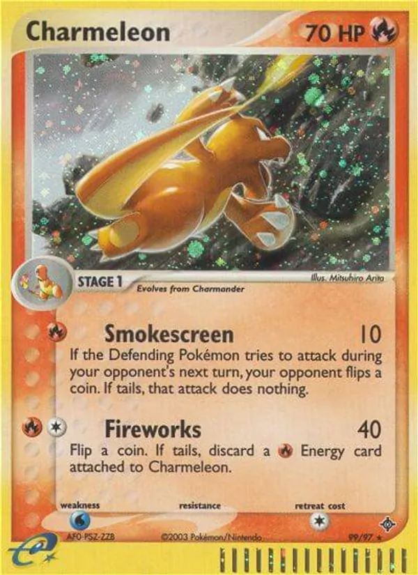 Charmeleon — Dragon #99 (Pokémon TCG card)