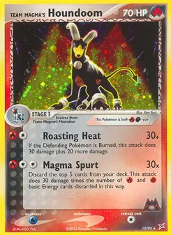 Team Magma's Houndoom (Team Magma vs Team Aqua #10)