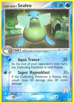 Team Aqua's Sealeo (Team Magma vs Team Aqua #16)