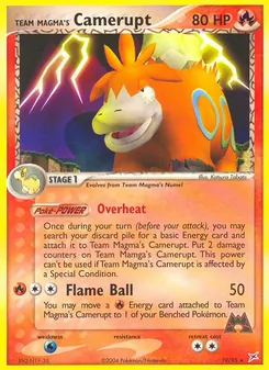 Team Magma's Camerupt (Team Magma vs Team Aqua #19)