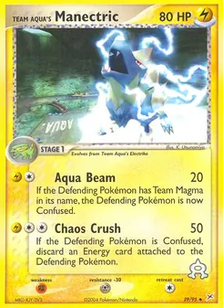 Team Aqua's Manectric (Team Magma vs Team Aqua #29)