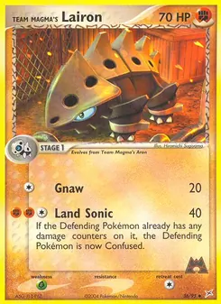 Team Magma's Lairon (Team Magma vs Team Aqua #36)