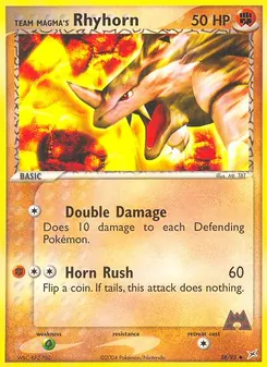 Team Magma's Rhyhorn (Team Magma vs Team Aqua #38)
