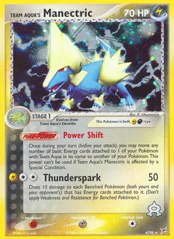 Team Aqua's Manectric (Team Magma vs Team Aqua #4)