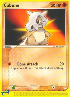 Cubone (Team Magma vs Team Aqua #40)