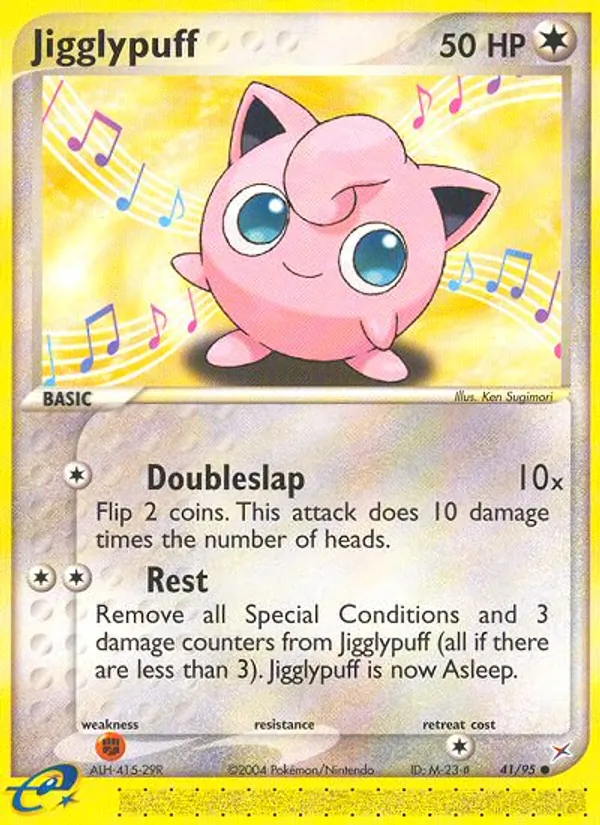 Jigglypuff — Team Magma vs Team Aqua #41 (Pokémon TCG card)