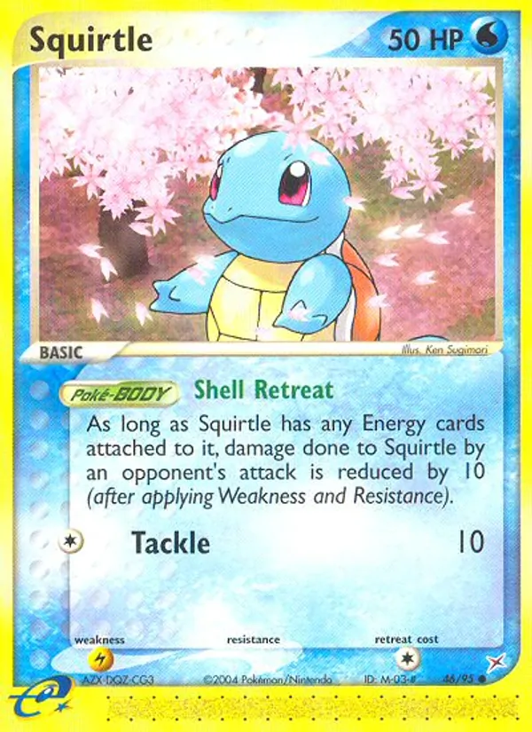 Squirtle — Team Magma vs Team Aqua #46 (Pokémon TCG card)