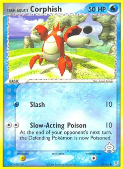Team Aqua's Corphish (Team Magma vs Team Aqua #51)