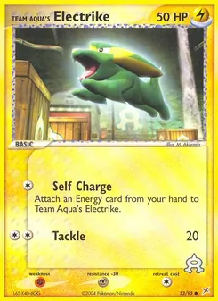 Team Aqua's Electrike (Team Magma vs Team Aqua #53)