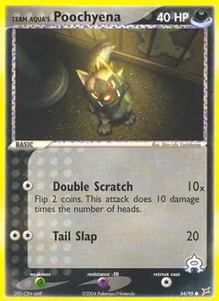 Team Aqua's Poochyena (Team Magma vs Team Aqua #54)
