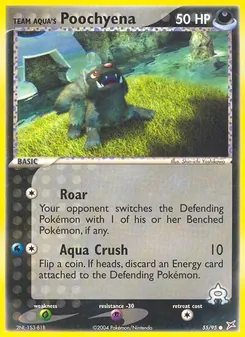 Team Aqua's Poochyena (Team Magma vs Team Aqua #55)