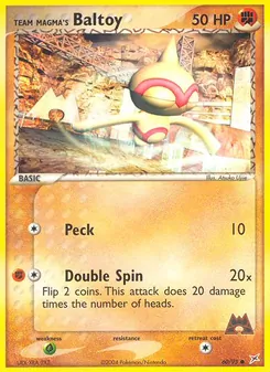 Team Magma's Baltoy (Team Magma vs Team Aqua #60)
