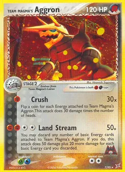 Team Magma's Aggron (Team Magma vs Team Aqua #7)