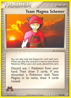 Team Magma Schemer (Team Magma vs Team Aqua #70)
