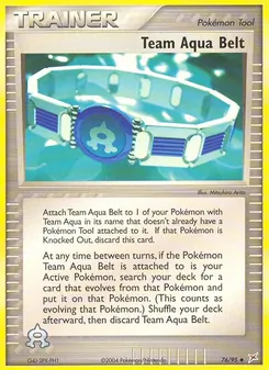 Team Aqua Belt (Team Magma vs Team Aqua #76)