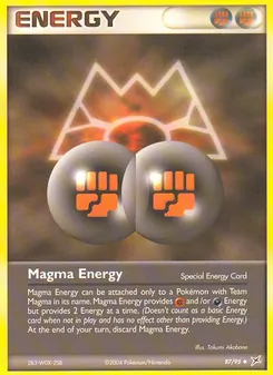 Magma Energy (Team Magma vs Team Aqua #87)