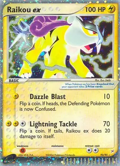 Raikou ex (Team Magma vs Team Aqua #92)