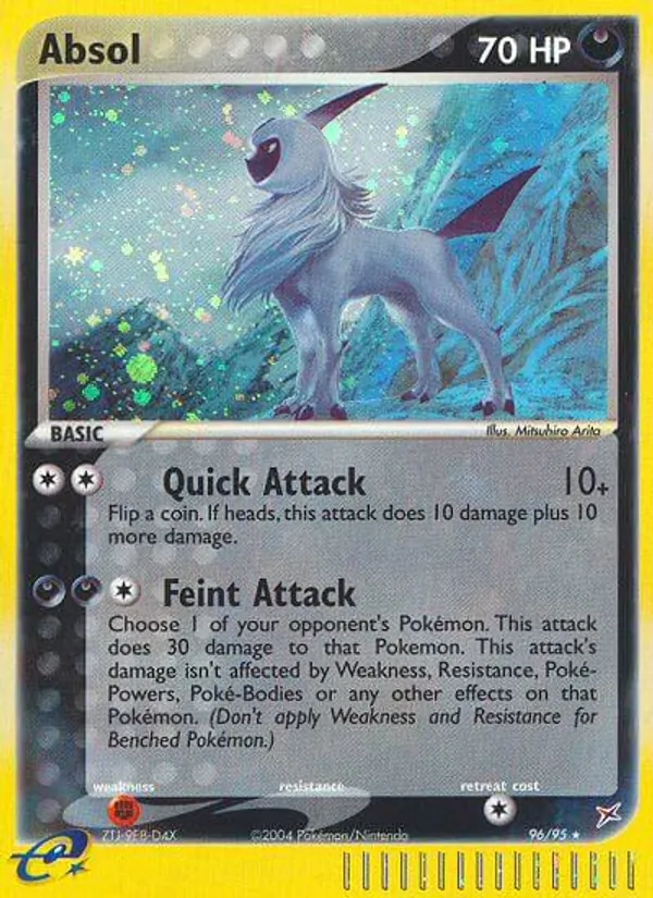 Absol — Team Magma vs Team Aqua #96 (Pokémon TCG card)