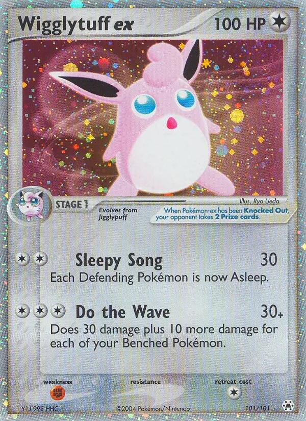 Wigglytuff ex — Hidden Legends #101 (Pokémon TCG card)