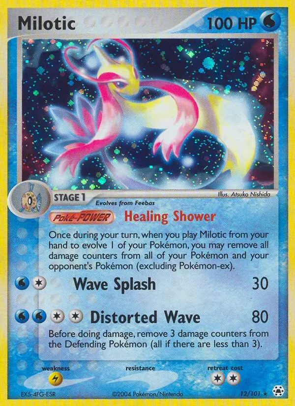 Milotic — Hidden Legends #12 (Pokémon TCG card)