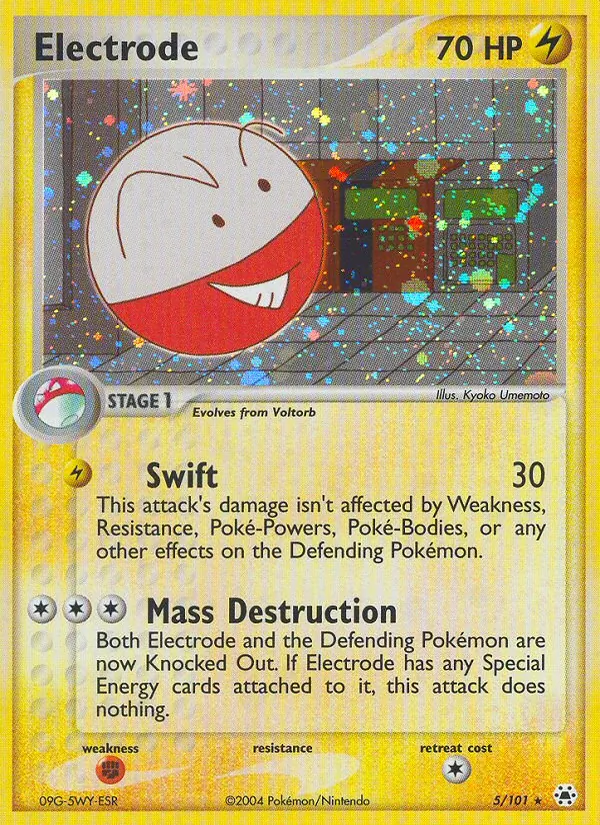 Electrode — Hidden Legends #5 (Pokémon TCG card)