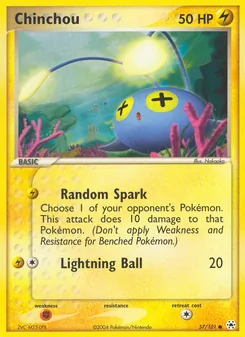 Chinchou (Hidden Legends #57)