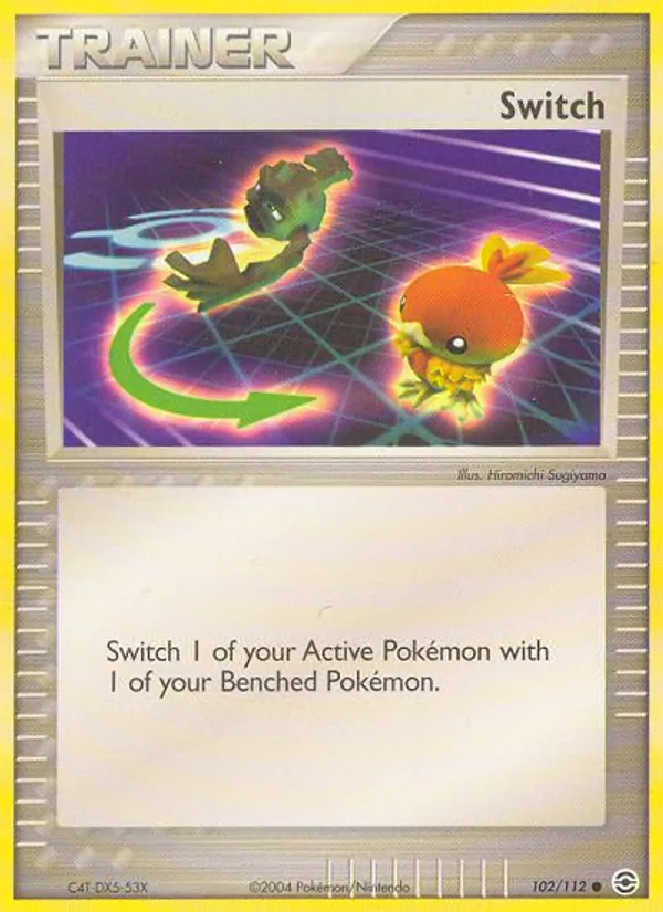 Switch — FireRed & LeafGreen #102 (Pokémon TCG card)