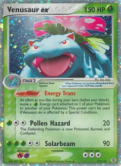 Venusaur ex (FireRed & LeafGreen #112)