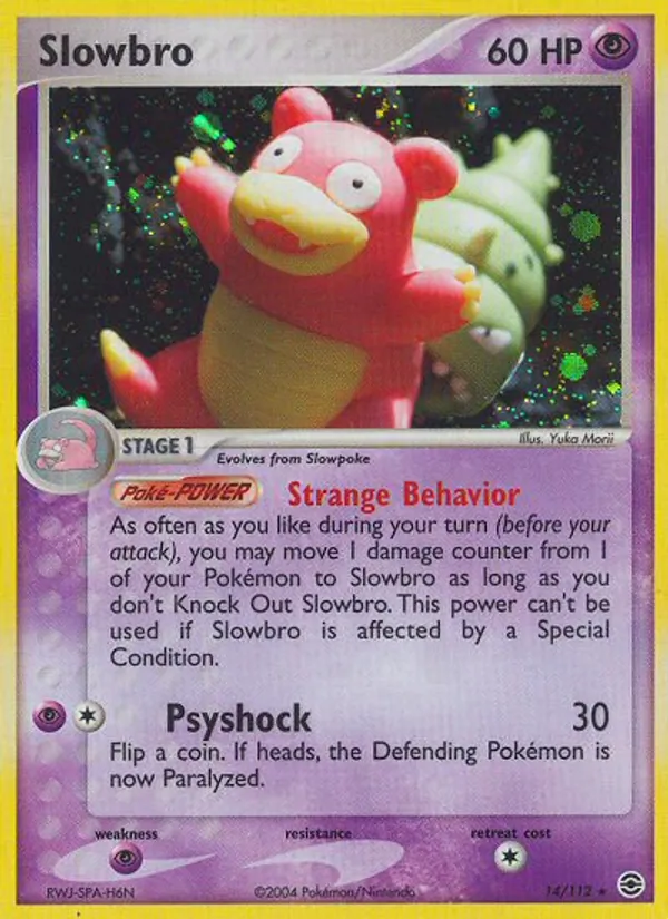 Slowbro — FireRed & LeafGreen #14 (Pokémon TCG card)