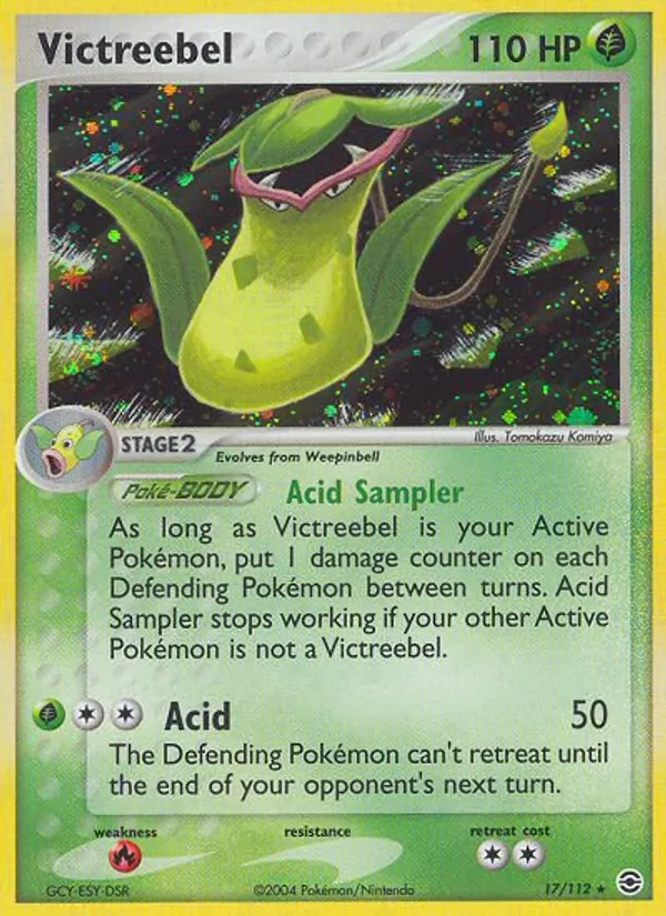 Victreebel — FireRed & LeafGreen #17 (Pokémon TCG card)