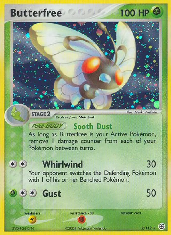 Butterfree — FireRed & LeafGreen #2 (Pokémon TCG card)