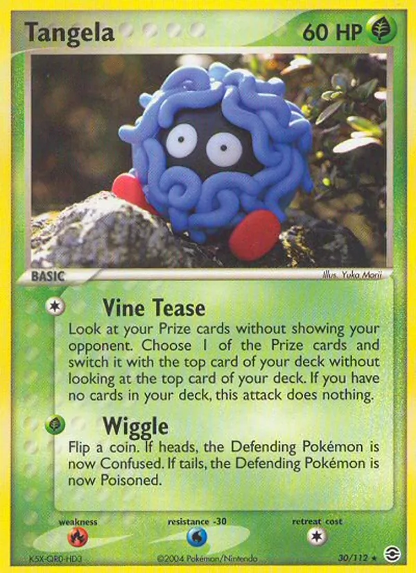 Tangela — FireRed & LeafGreen #30 (Pokémon TCG card)