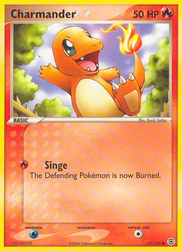 Charmander — FireRed & LeafGreen #57 (Pokémon TCG card)