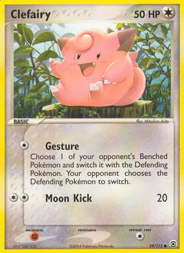 Clefairy — FireRed & LeafGreen #59 (Pokémon TCG card)