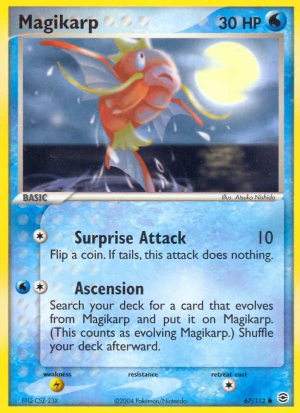 Magikarp — FireRed & LeafGreen #67 (Pokémon TCG card)