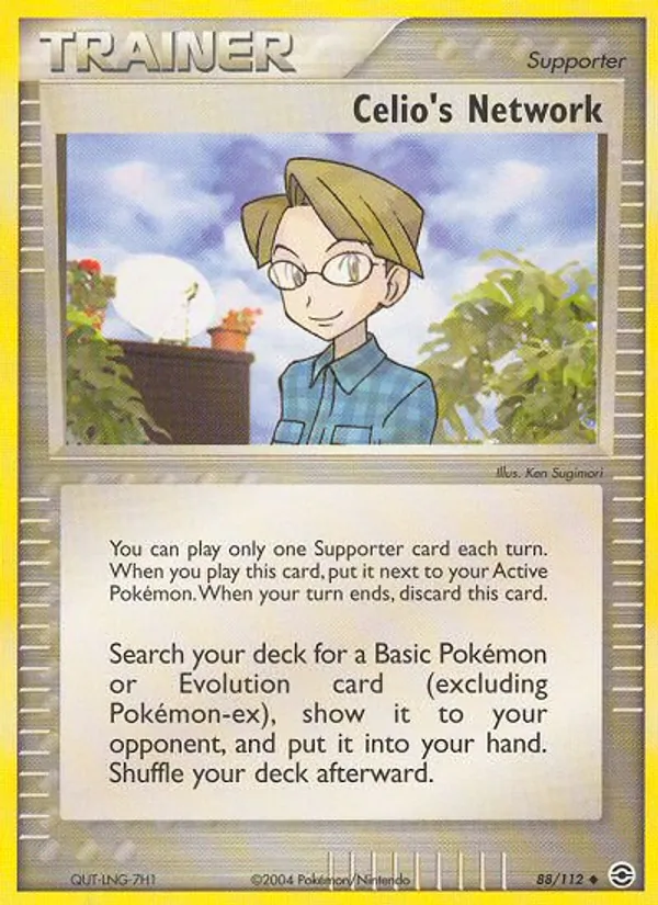 Celio's Network — FireRed & LeafGreen #88 (Pokémon TCG card)