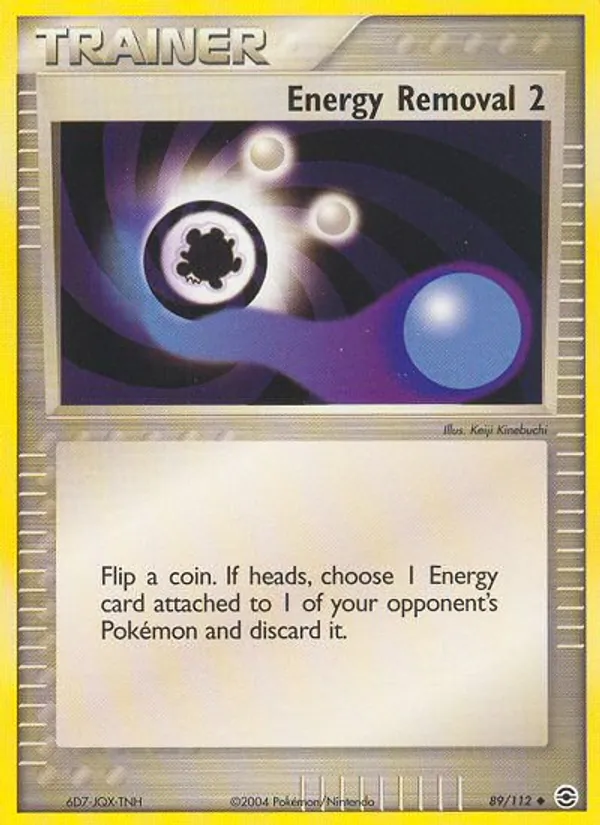 Energy Removal 2 — FireRed & LeafGreen #89 (Pokémon TCG card)