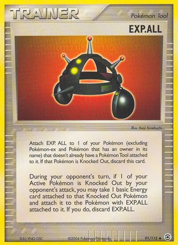 EXP. ALL — FireRed & LeafGreen #91 (Pokémon TCG card)