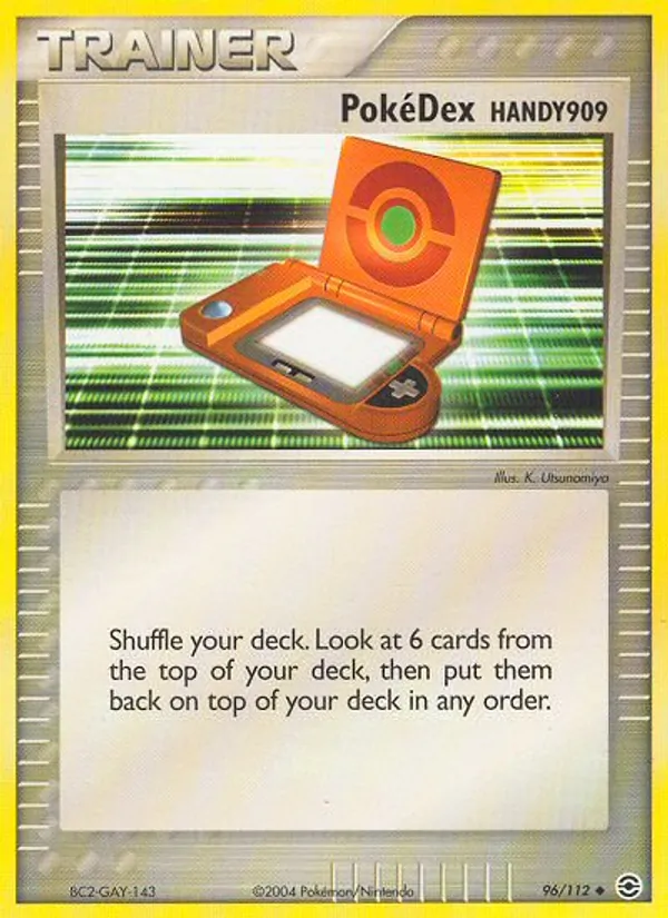 PokéDex (HANDY909) — FireRed & LeafGreen #96 (Pokémon TCG card)