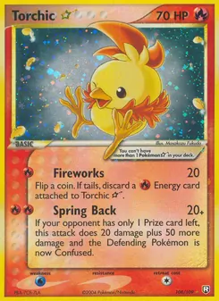 Torchic ☆ (Team Rocket Returns #108)