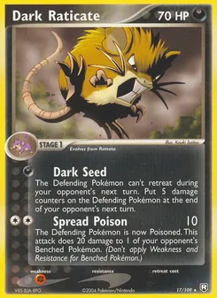 Dark Raticate (Team Rocket Returns #17)