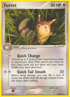 Furret (Team Rocket Returns #22)